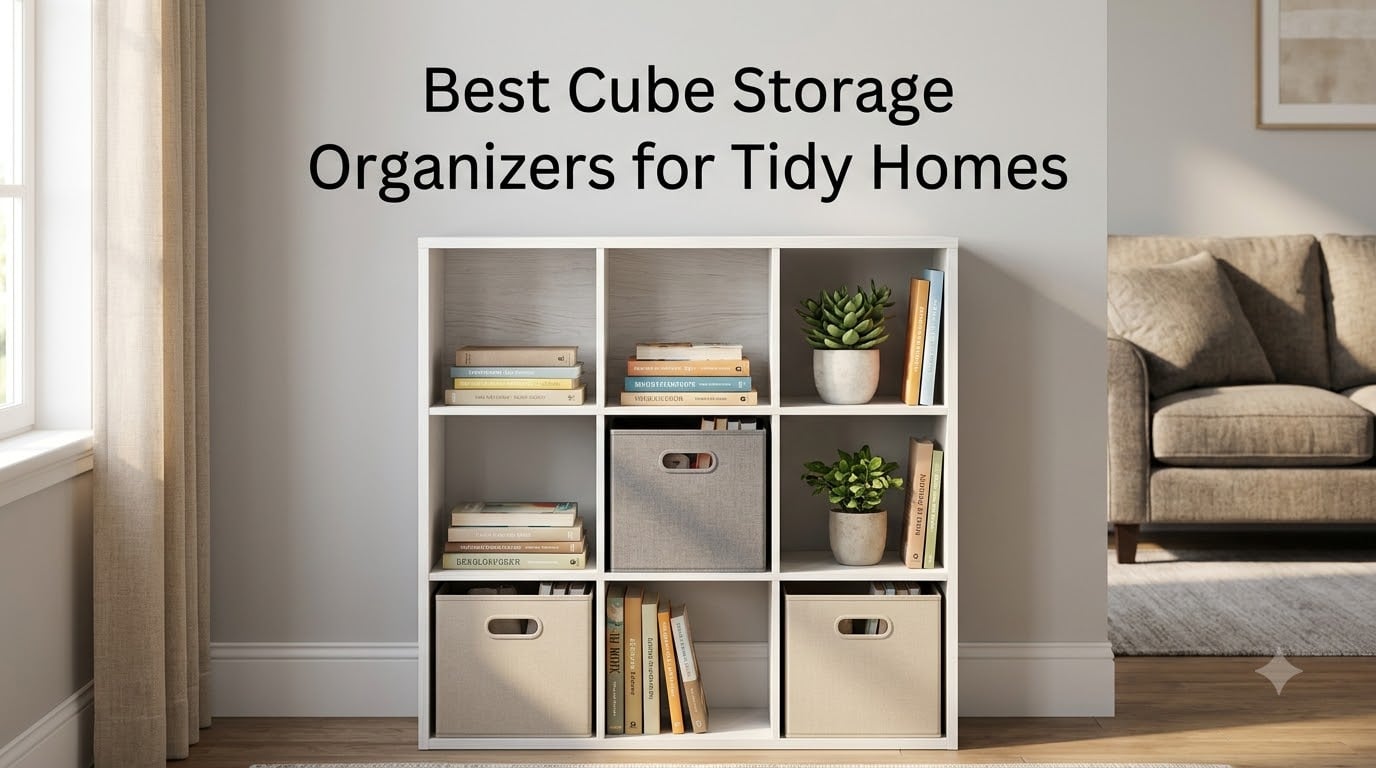 Best Cube Storage Organizers for Tidy Homes