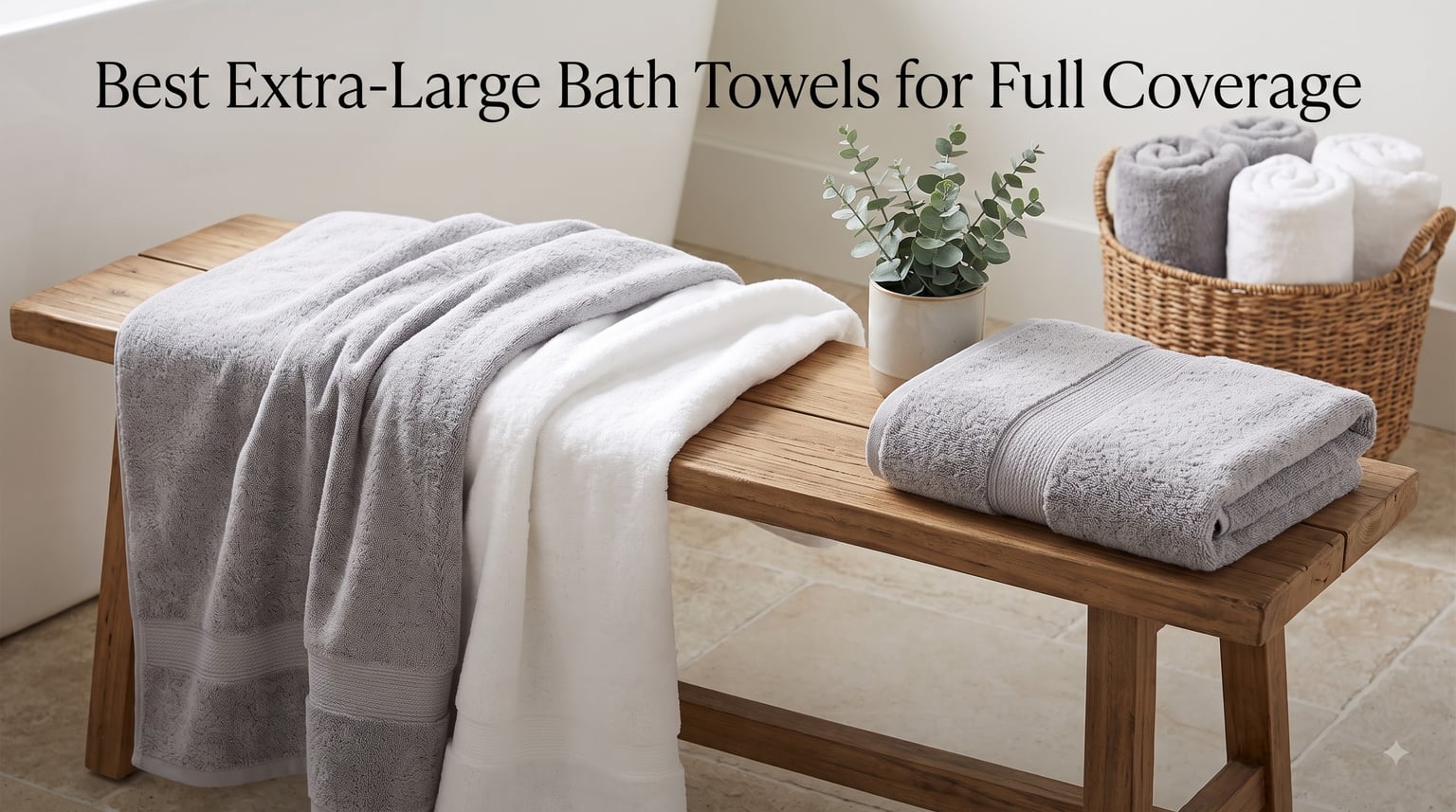 Best Extra-Large Bath Towels for Full Coverage