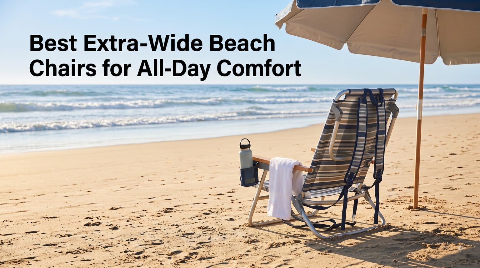 Best Extra-Wide Beach Chairs for All-Day Comfort