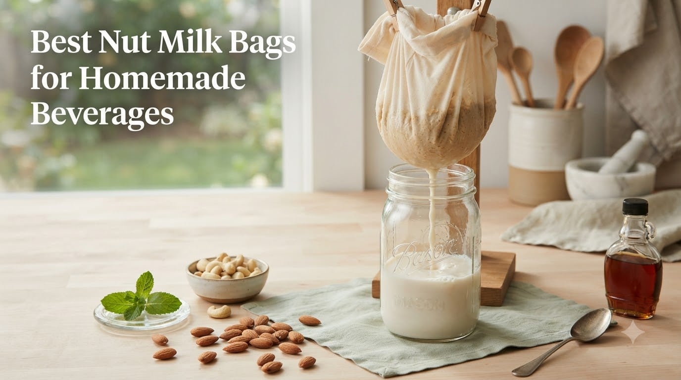 Best Nut Milk Bags for Homemade Beverages