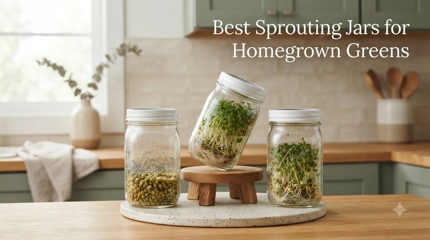 Best Sprouting Jars for Homegrown Greens