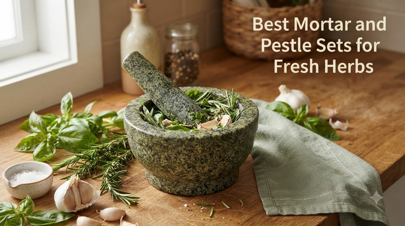 Best Mortar and Pestle Sets for Fresh Herbs