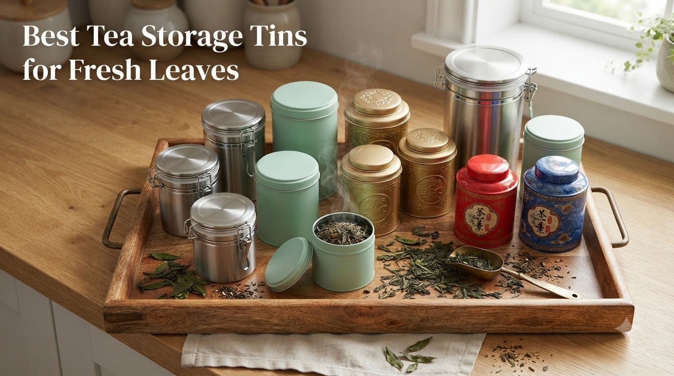 Best Tea Storage Tins for Fresh Leaves
