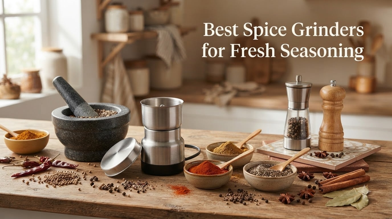 Best Spice Grinders for Fresh Seasoning