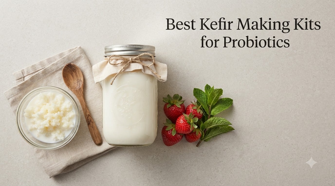 Best Kefir Making Kits for Probiotics