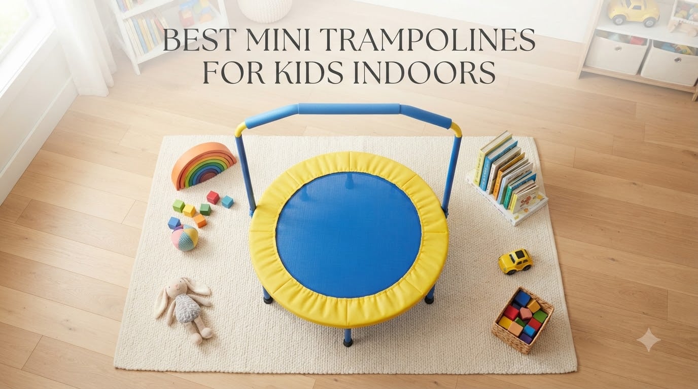 Best Mini Trampolines for Kids Indoors