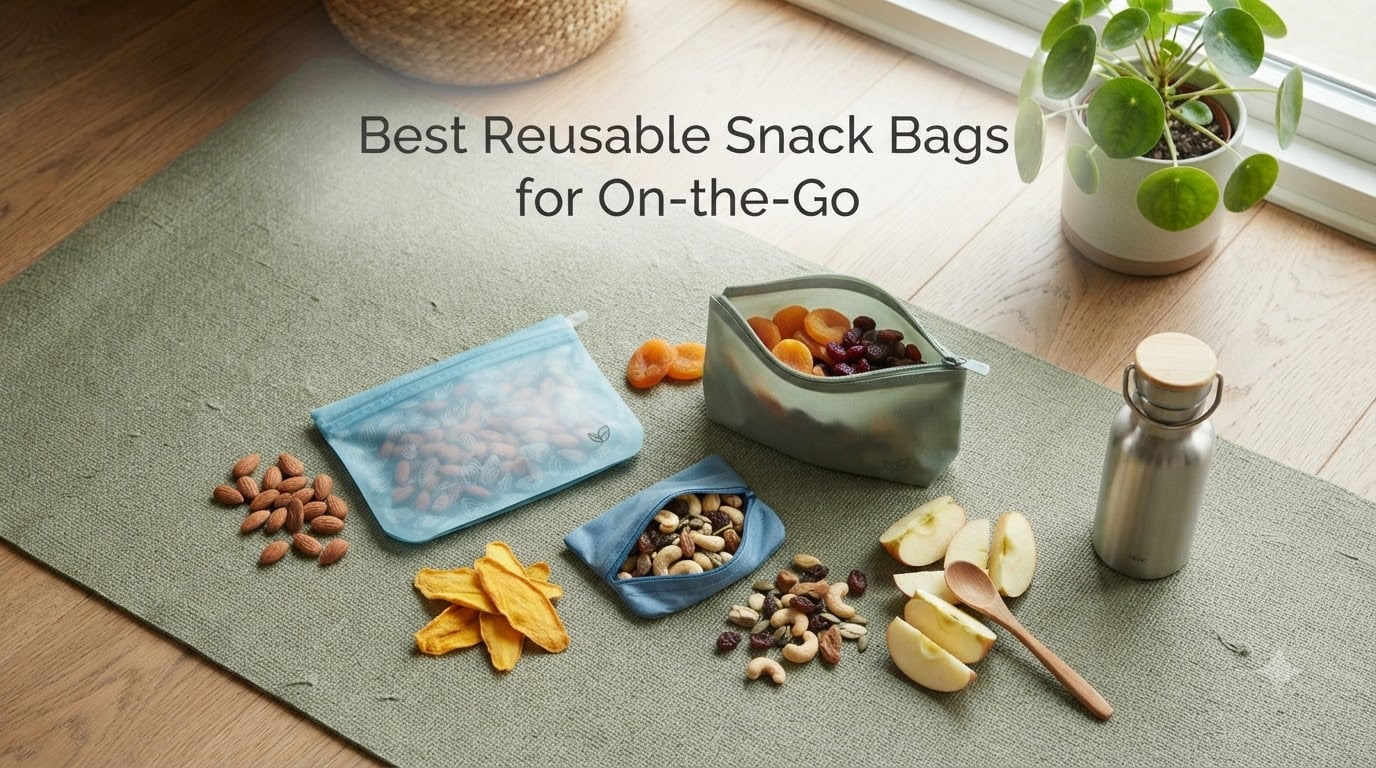Best Reusable Snack Bags for On-the-Go