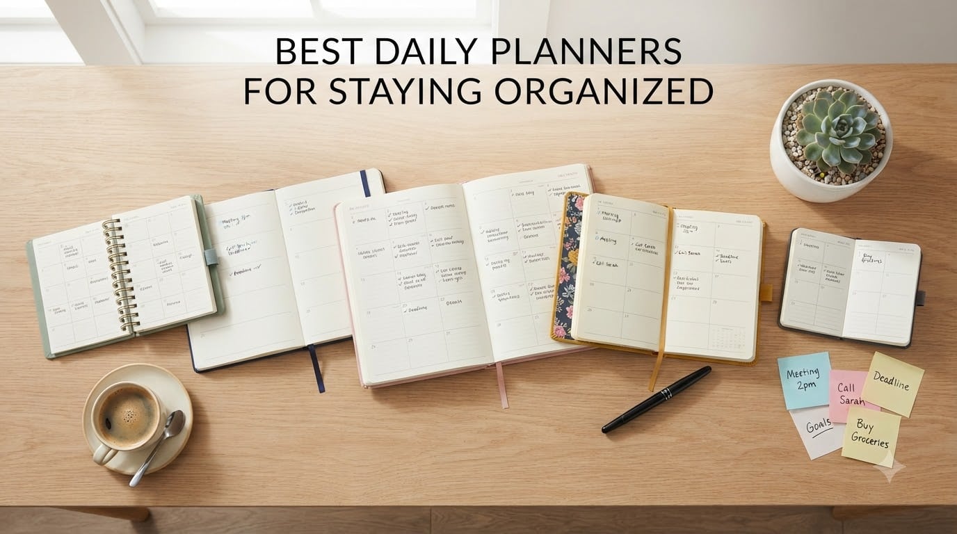 Best Daily Planners for Staying Organized