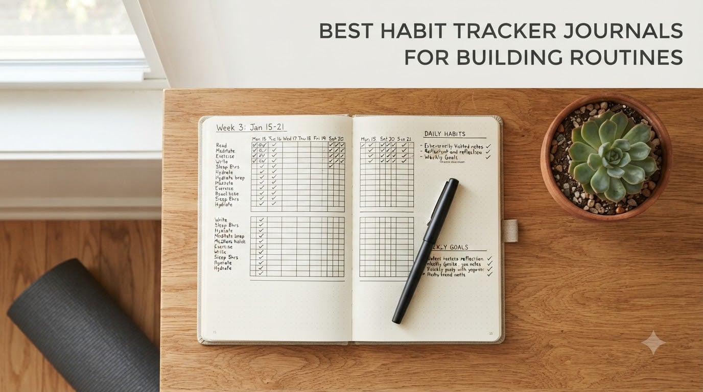 Best Habit Tracker Journals for Building Routines