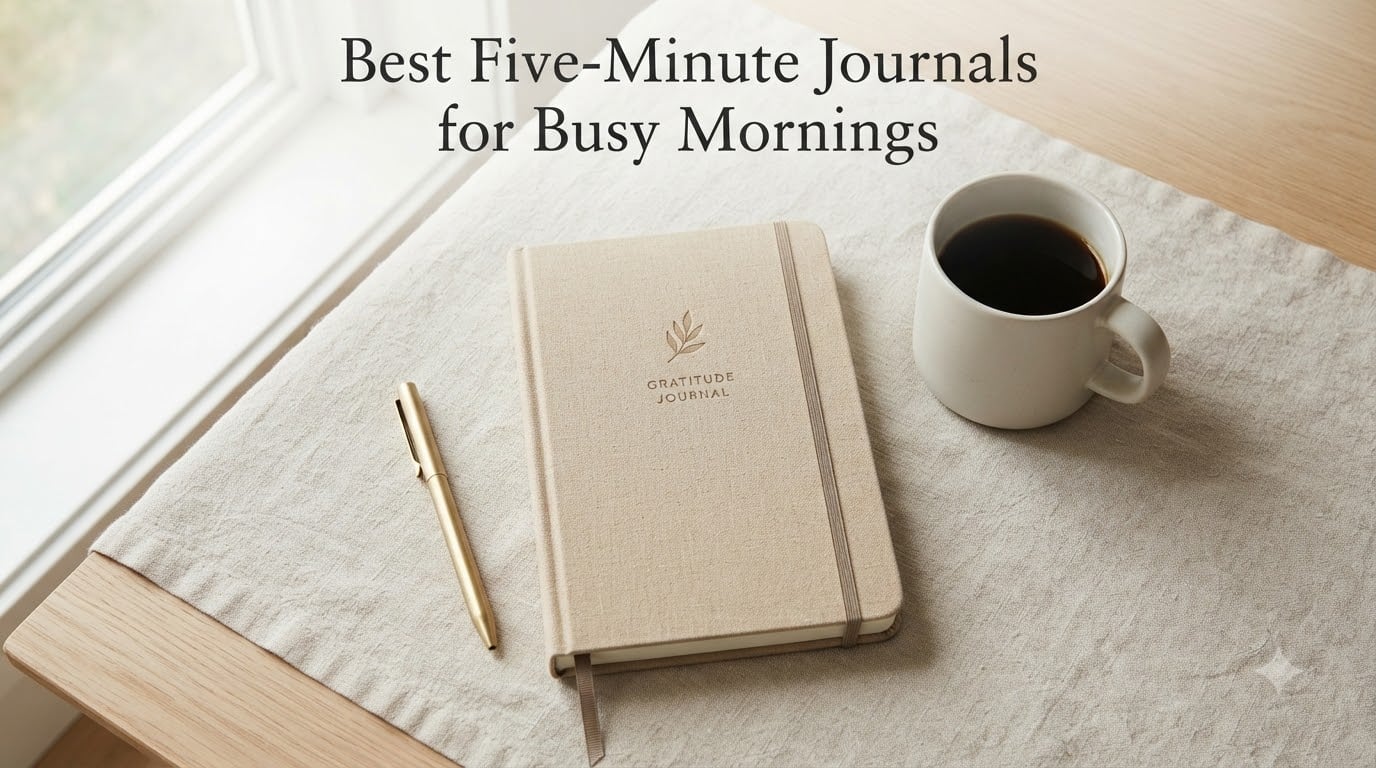 Best Five-Minute Journals for Busy Mornings