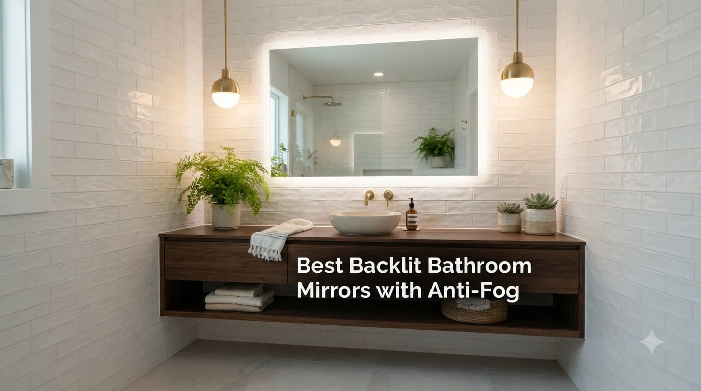 Best Backlit Bathroom Mirrors with Anti-Fog