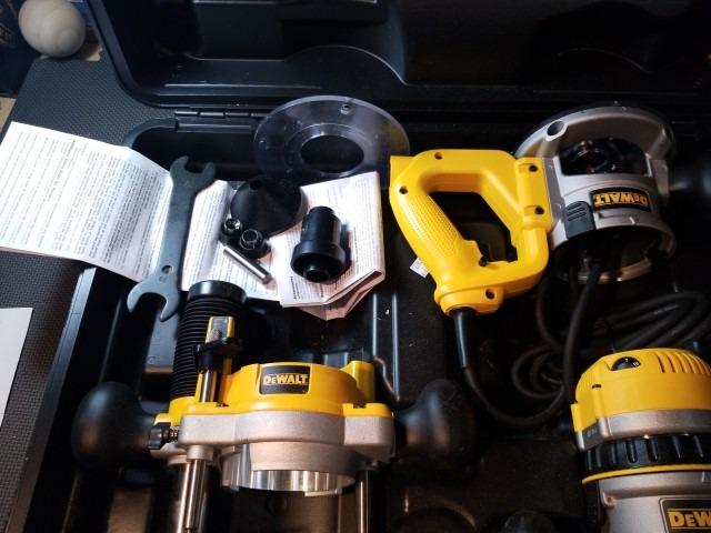 DEWALT Router, Fixed/Plunge Base Kit, 12-Amp, 2-1/4-HP (DW618B3) customer photo 2