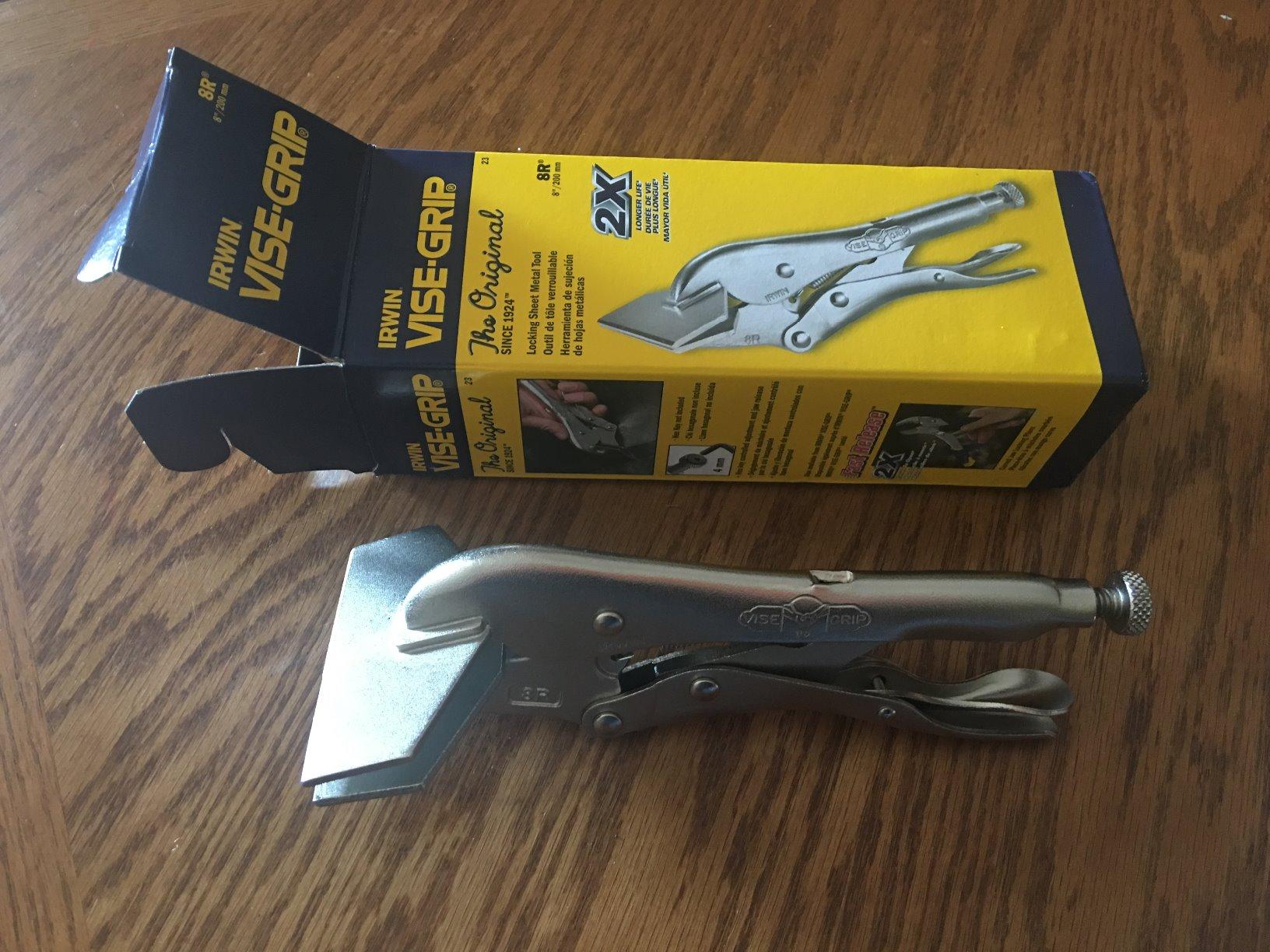 IRWIN VISE-GRIP Original Locking Sheet Metal Tool, 8