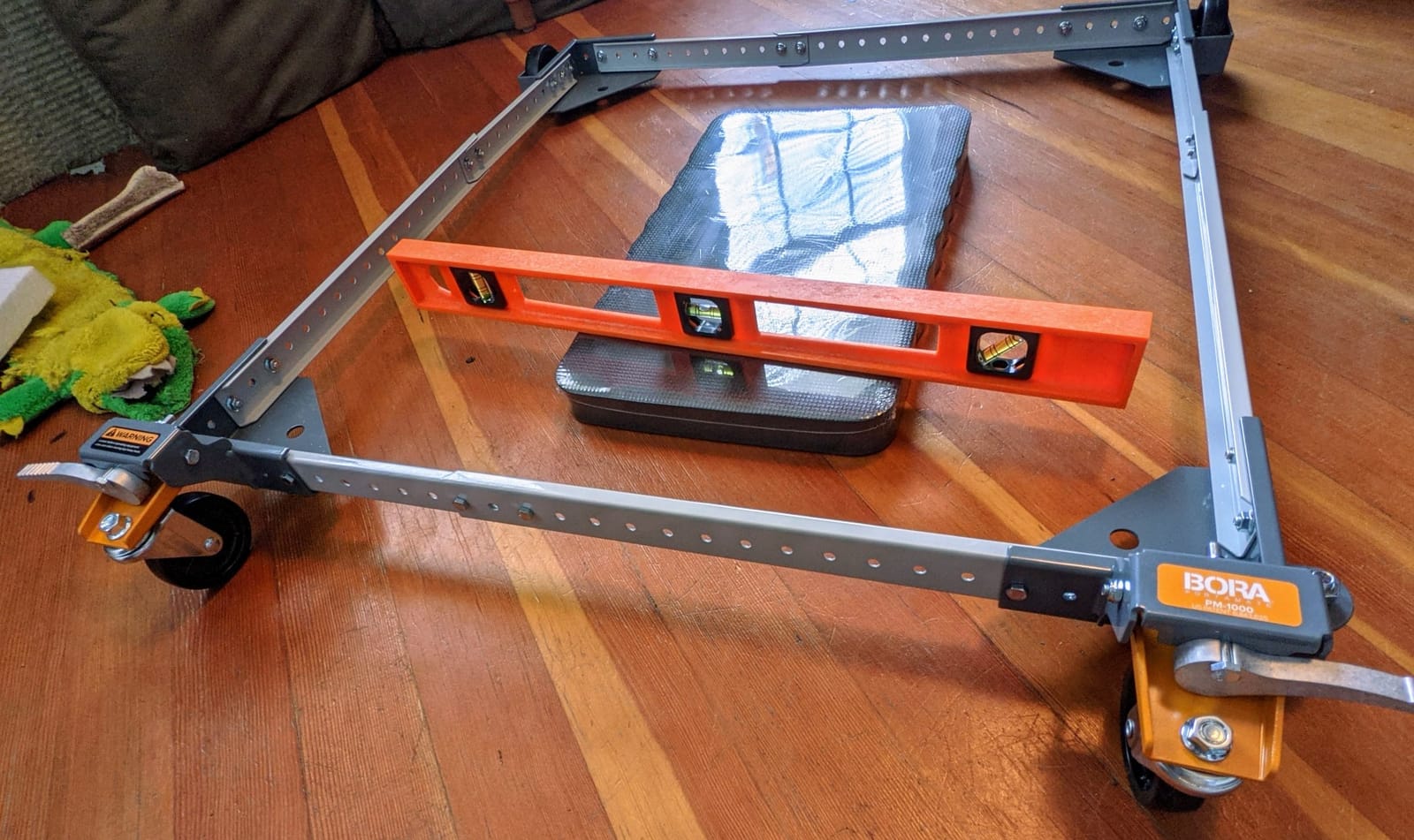 BORA Universal Mobile Base for Shop Equipment and Table Saw PM-1000 customer photo 1