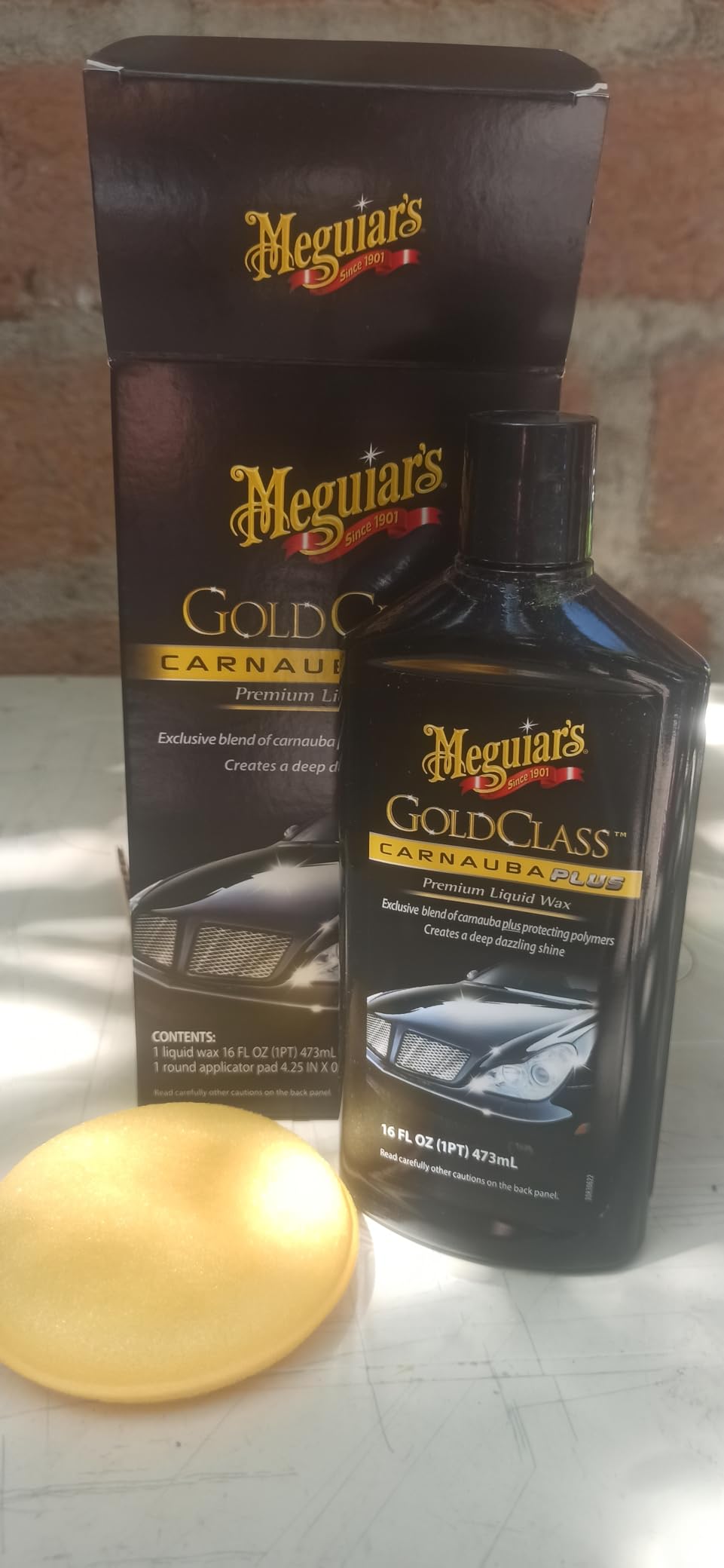 Meguiar's Gold Class Carnauba Plus Premium Liquid Wax Kit, 16 Oz customer photo 1