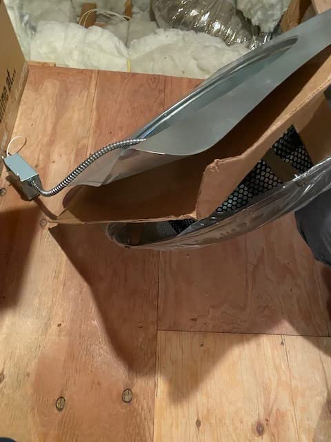 AIR Vent 53827 Roof Mounted Power Attic Ventilator, Brown customer photo 1