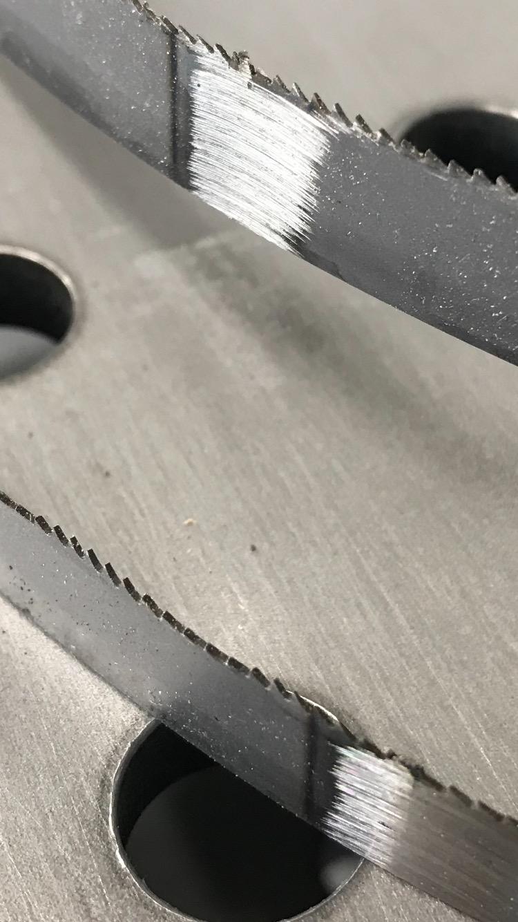Morse Master Cobalt Bi-Metal Portable Band Saw Blade 44 7/8 x 1/2 x .020 14/18 TPI 3/Box (001182 / ZWEP441418MC) customer photo 1