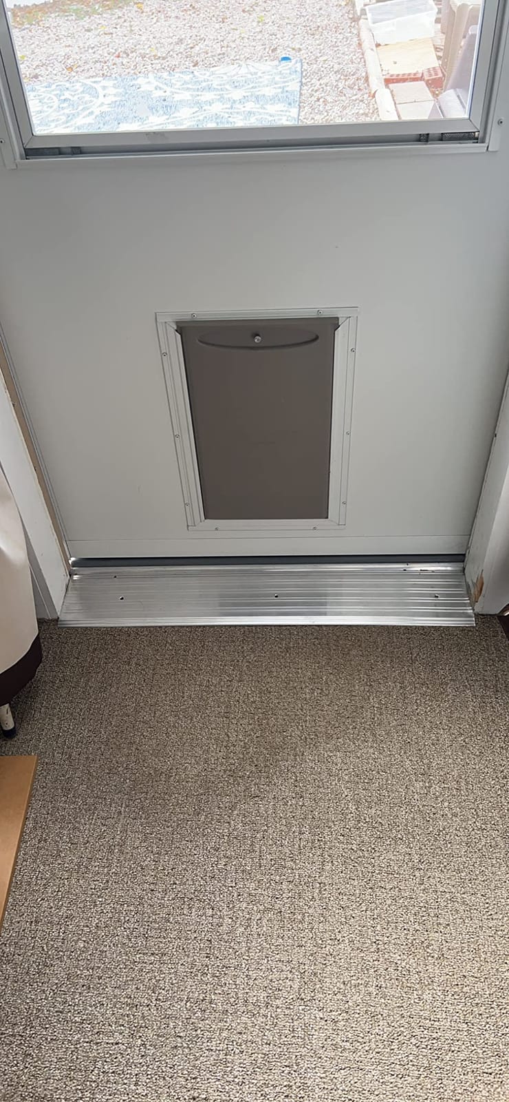MD Building Aluminum Flat-Profile Commercial Threshold, Silver, 36in customer photo 2