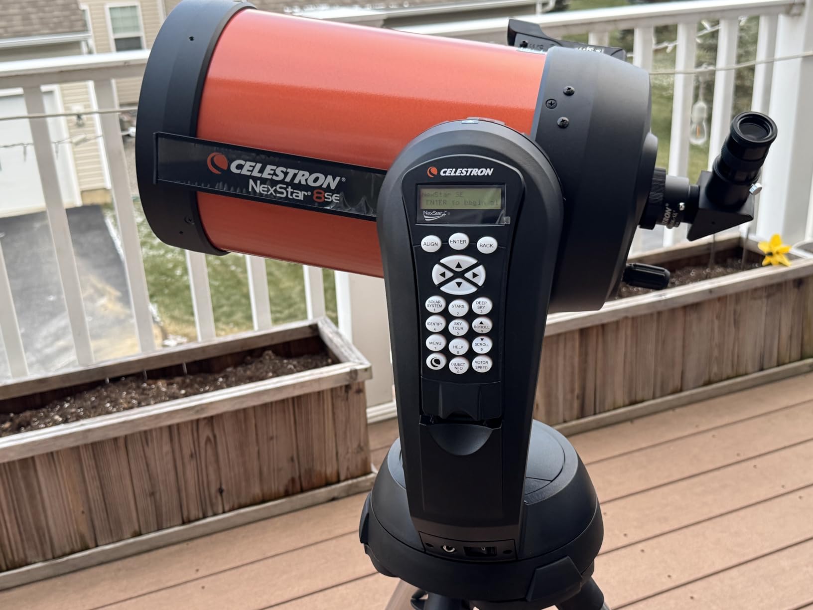 Celestron NexStar 8SE Computerized Telescope – Schmidt-Cassegrain customer photo 1