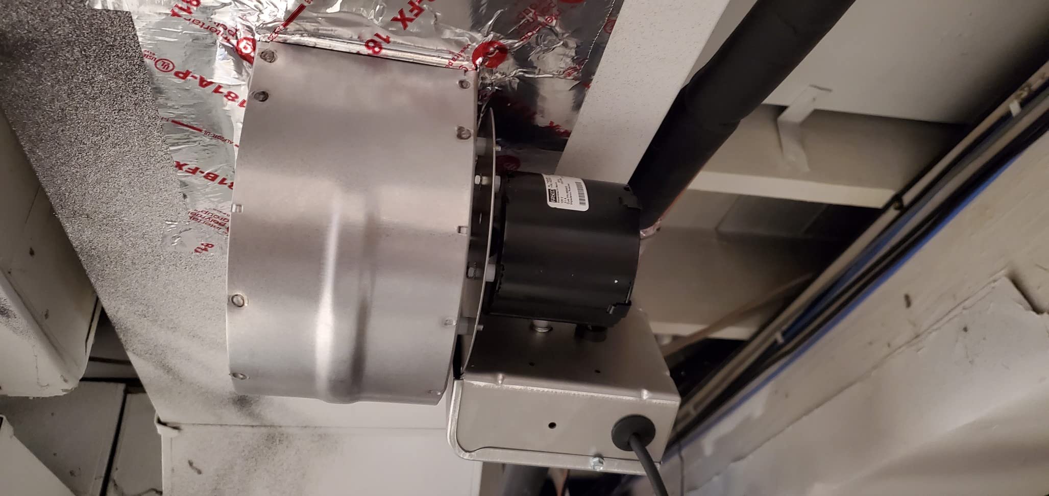 Tjernlund DB-2 Duct Booster Fan for Heating and Cooling Airflow, 275 CFM customer photo 1