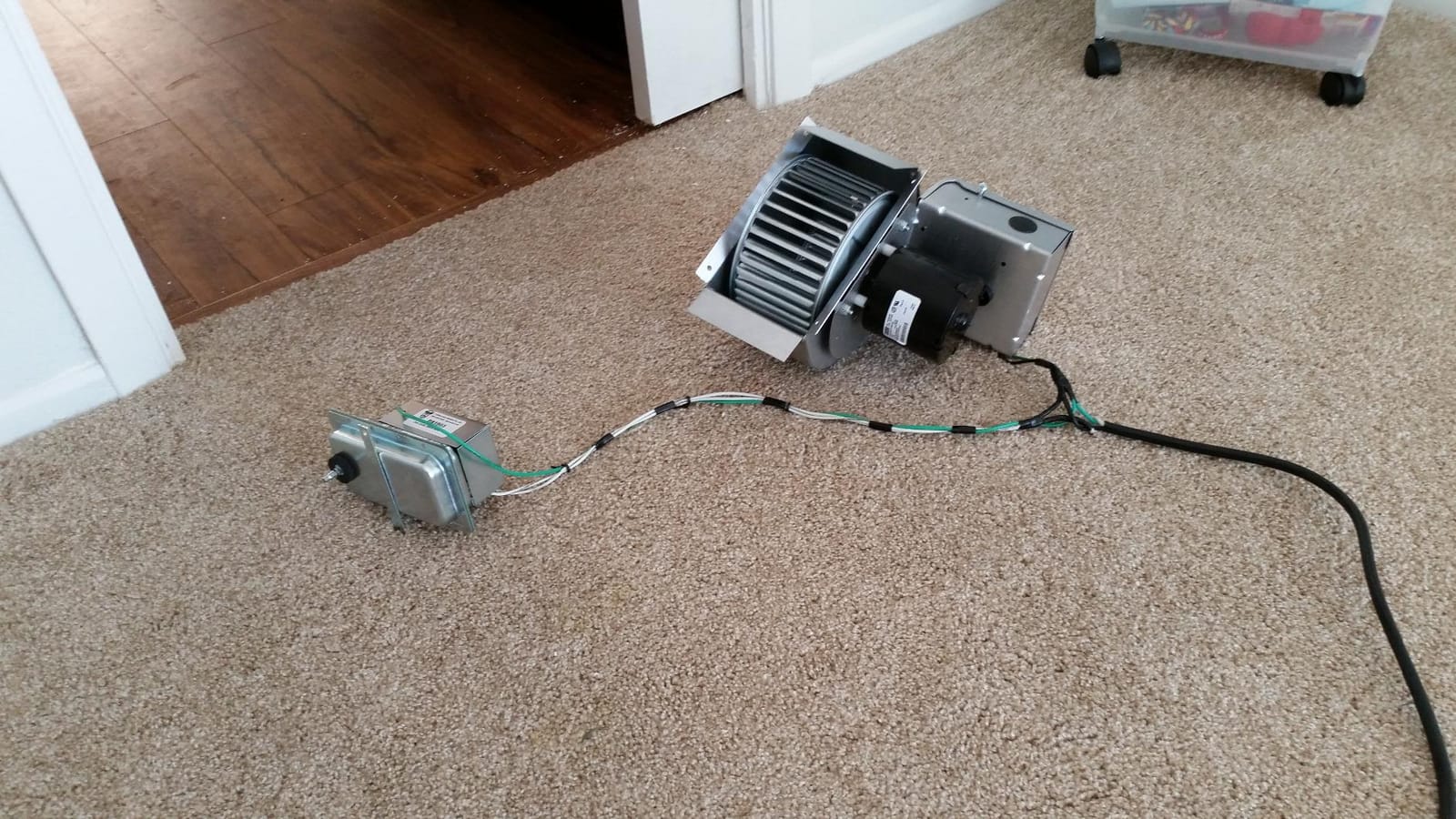 Tjernlund DB-2 Duct Booster Fan for Heating and Cooling Airflow, 275 CFM customer photo 2