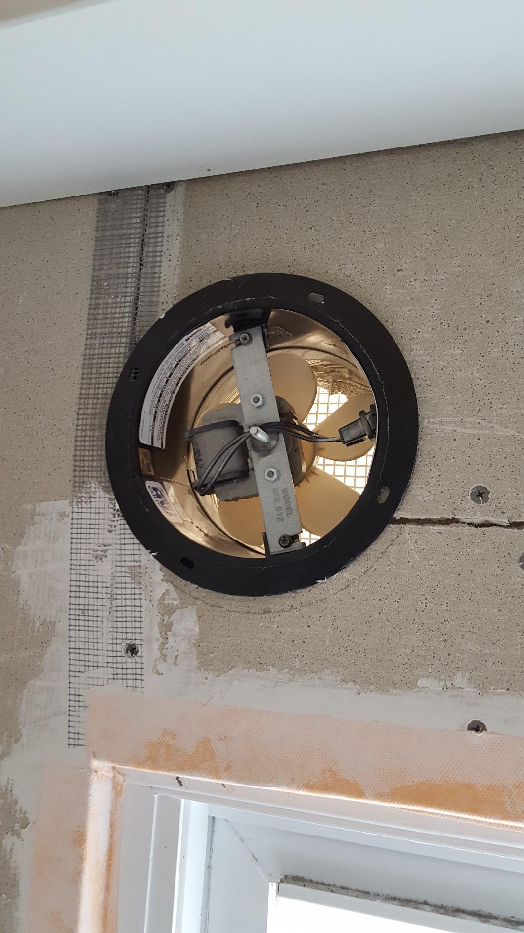 Broan-NuTone 512M Through-the-Wall Ventilation Fan White Cover, 6-Inch 70 CFM 6.0 Sones customer photo 1