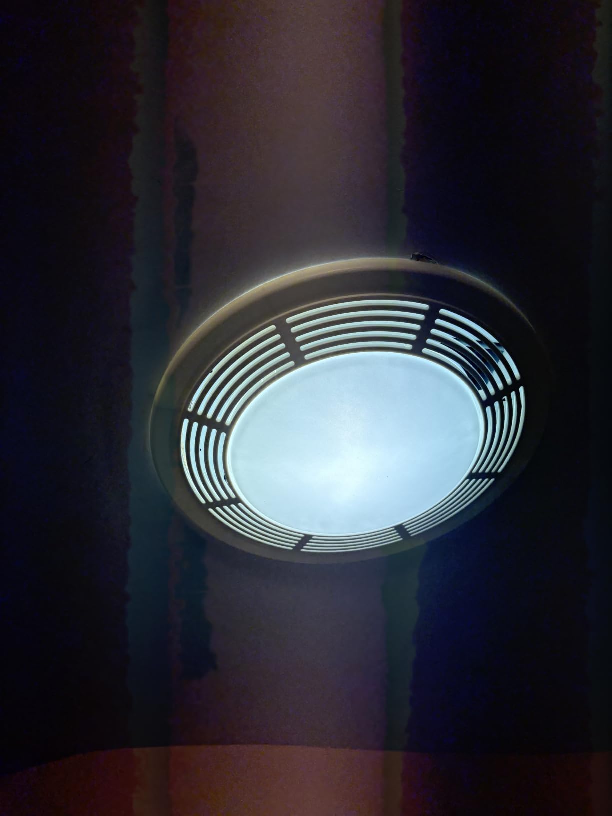Broan-NuTone 750 Round Fan and Light Combo for Bathroom and Home, White Grille with Glass Lens, 100-Watts, 3.5 Sones, 100 CFM customer photo 1