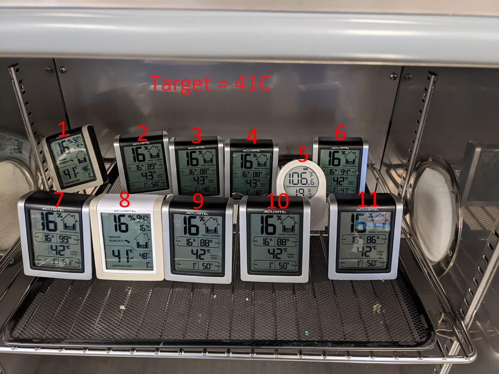 AcuRite Wireless Digital Indoor Thermometer and Hygrometer Monitor for Inside Temperature and Humidity Measurements (00613) customer photo 2