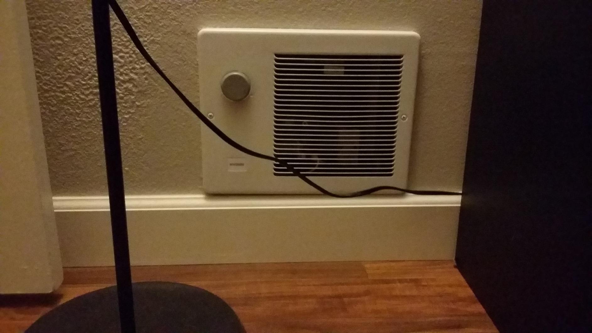 Broan-NuTone 170 Wall Heater, Painted Grille, 500/1000 Watt 120 VAC, White Enamel Steel customer photo 1