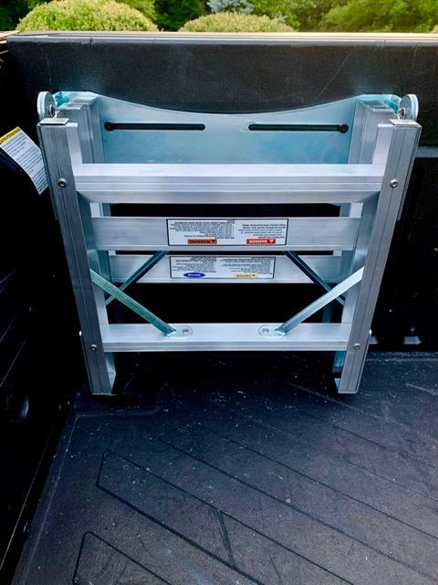 Westin 10-3000 Truck-Pal Tailgate Ladder Silver customer photo 1