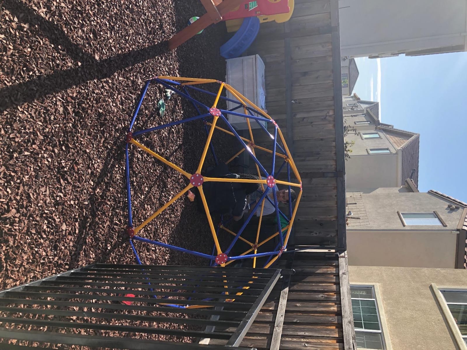 EASY OUTDOOR Space Dome Climber for Kids Backyard Jungle Gym 1000 lb GD-810 customer photo 1