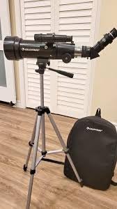 Celestron Travel Scope 70mm Beginner Portable Telescope with Backpack customer photo 2