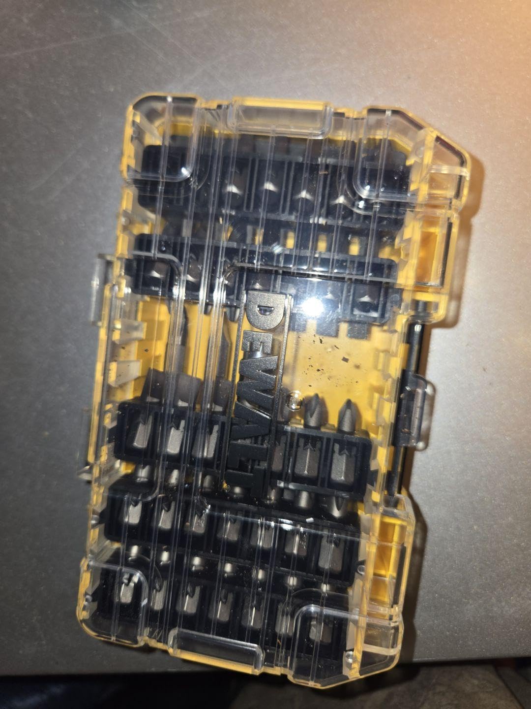 DEWALT Screwdriver Bit Set with Tough Case, 45-Piece (DW2166), Grey/Silver Screwdriving Set with Tough Case customer photo 1