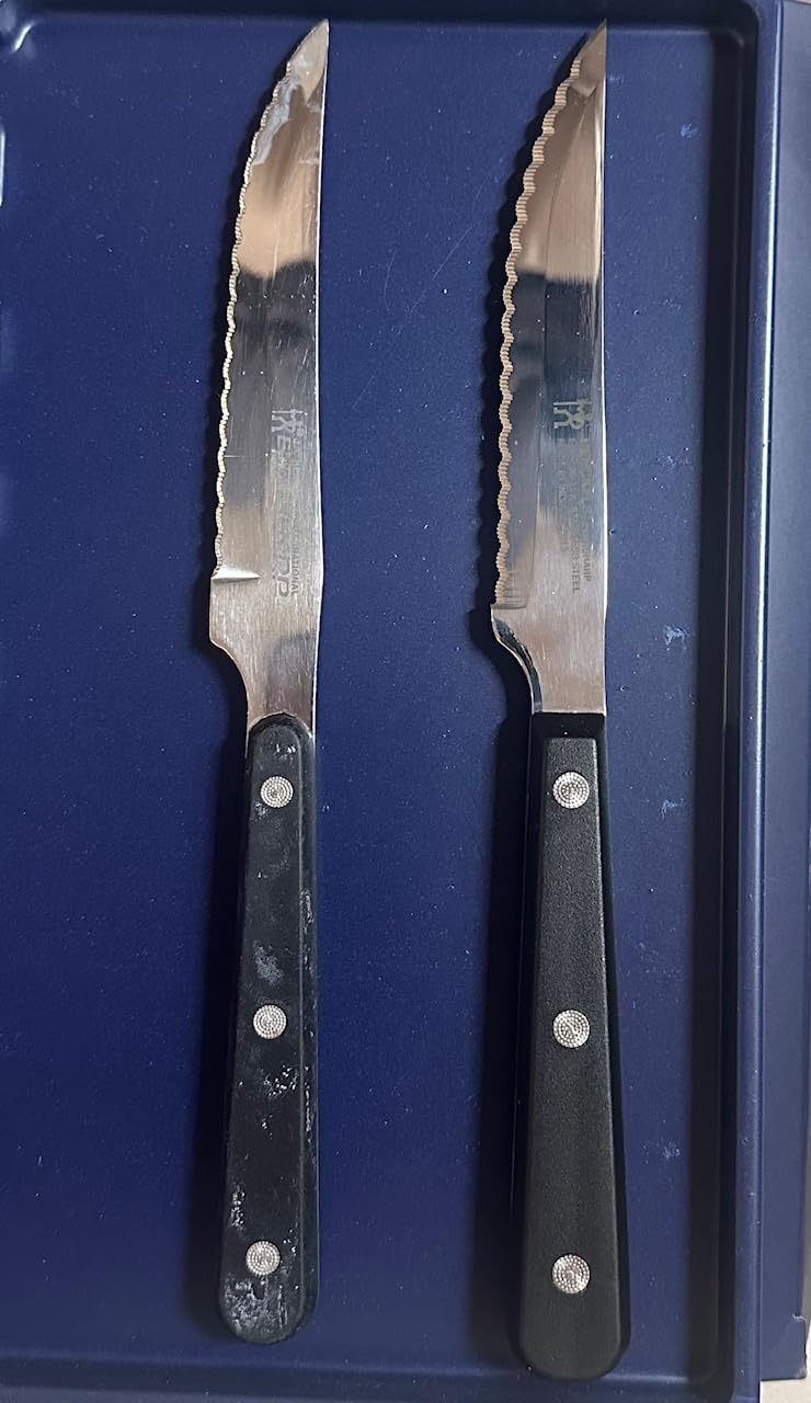 HENCKELS Razor-Sharp Steak Knives Set of 8, German Engineered customer photo 2