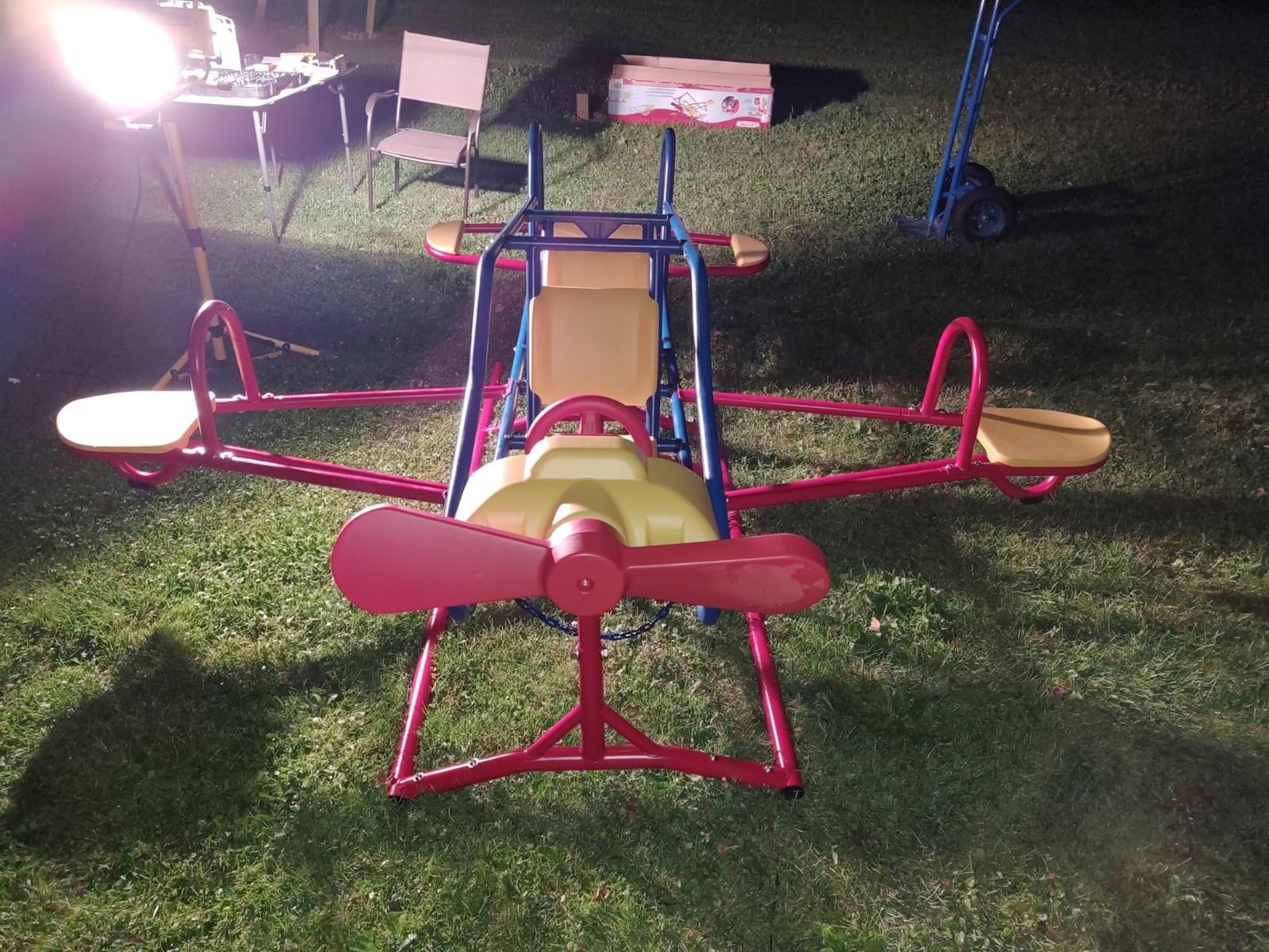 LIFETIME Airplane Teeter Totter Ace Flyer 151110 Primary Color Double Play customer photo 1