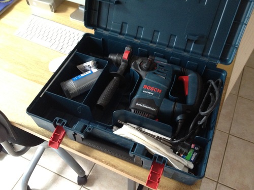 BOSCH 8.0 Amp RH328VC SDS-plus 1-1/8 In. Rotary Hammer for Concrete customer photo 1