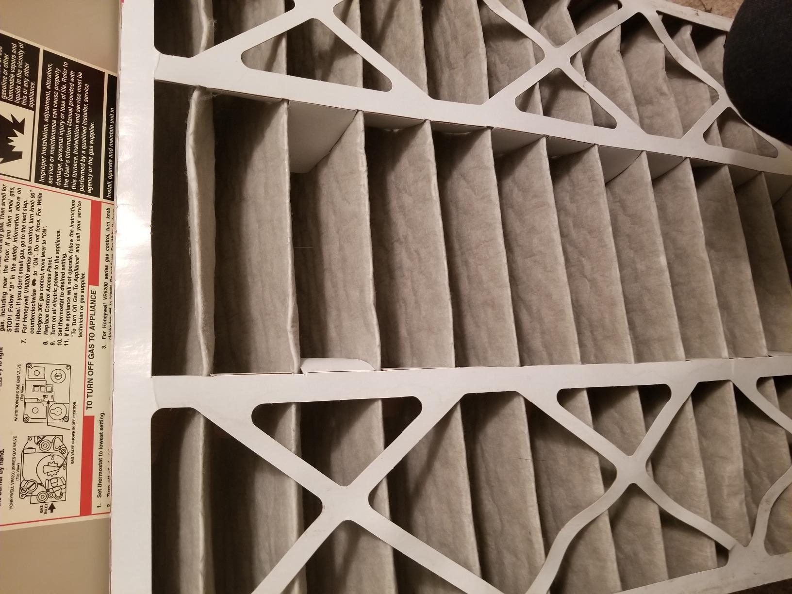 Honeywell FC100A1037 Ultra Efficiency Air Cleaning Filter, 20X25-Inches (MERV-11) customer photo 2