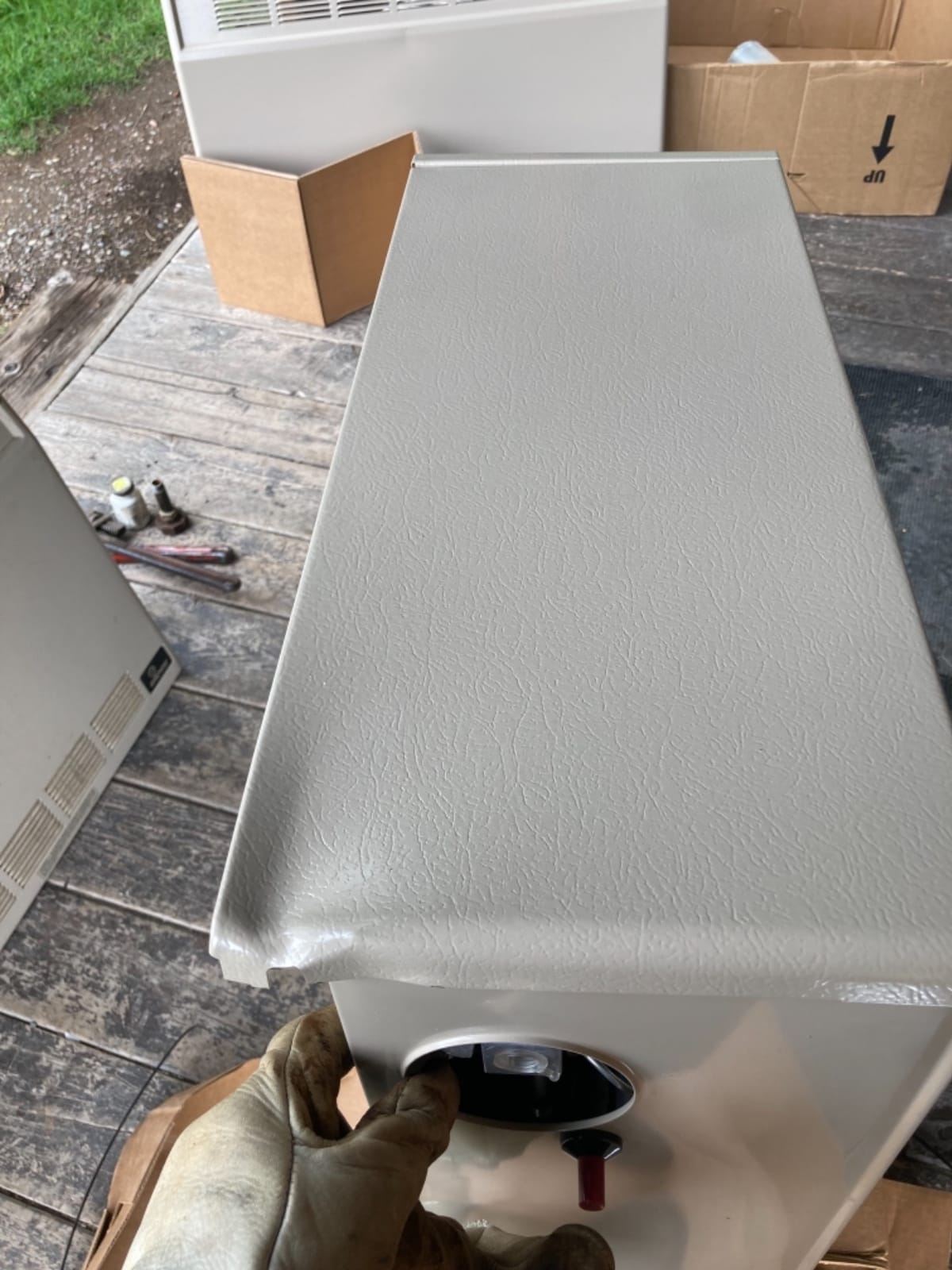 Empire Comfort Systems Direct-Vent Wall Furnace Size: 35,000 Btu, Fuel: Liquid Propane customer photo 1