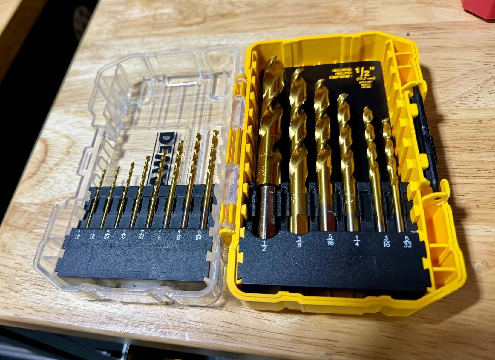 DEWALT Drill Bit Set, Titanium Nitride Coated, 14-Piece (DW1354) customer photo 1