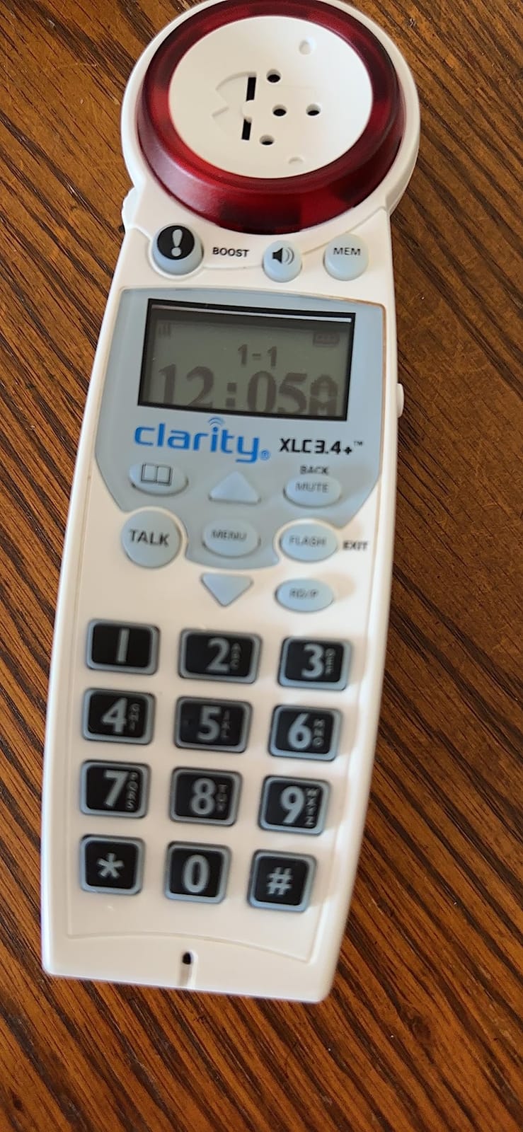 Clarity XLC3.4+ DECT 6.0 Landline Amplified Cordless Phone, Extra-Loud Ringer, Big Buttons Cordless Home Phone, Talking Caller Id & Dual Power Battery customer photo 1