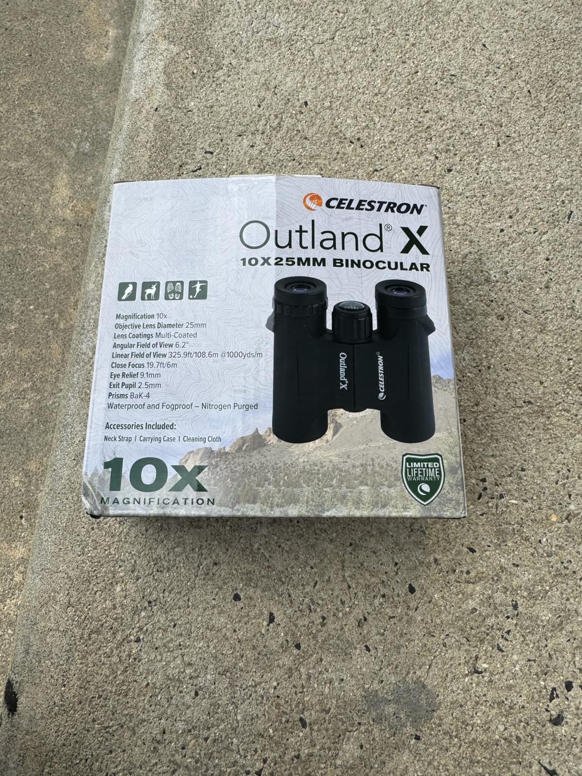 Celestron Outland X 10x25 Compact Binoculars for Hiking & Travel customer photo 2
