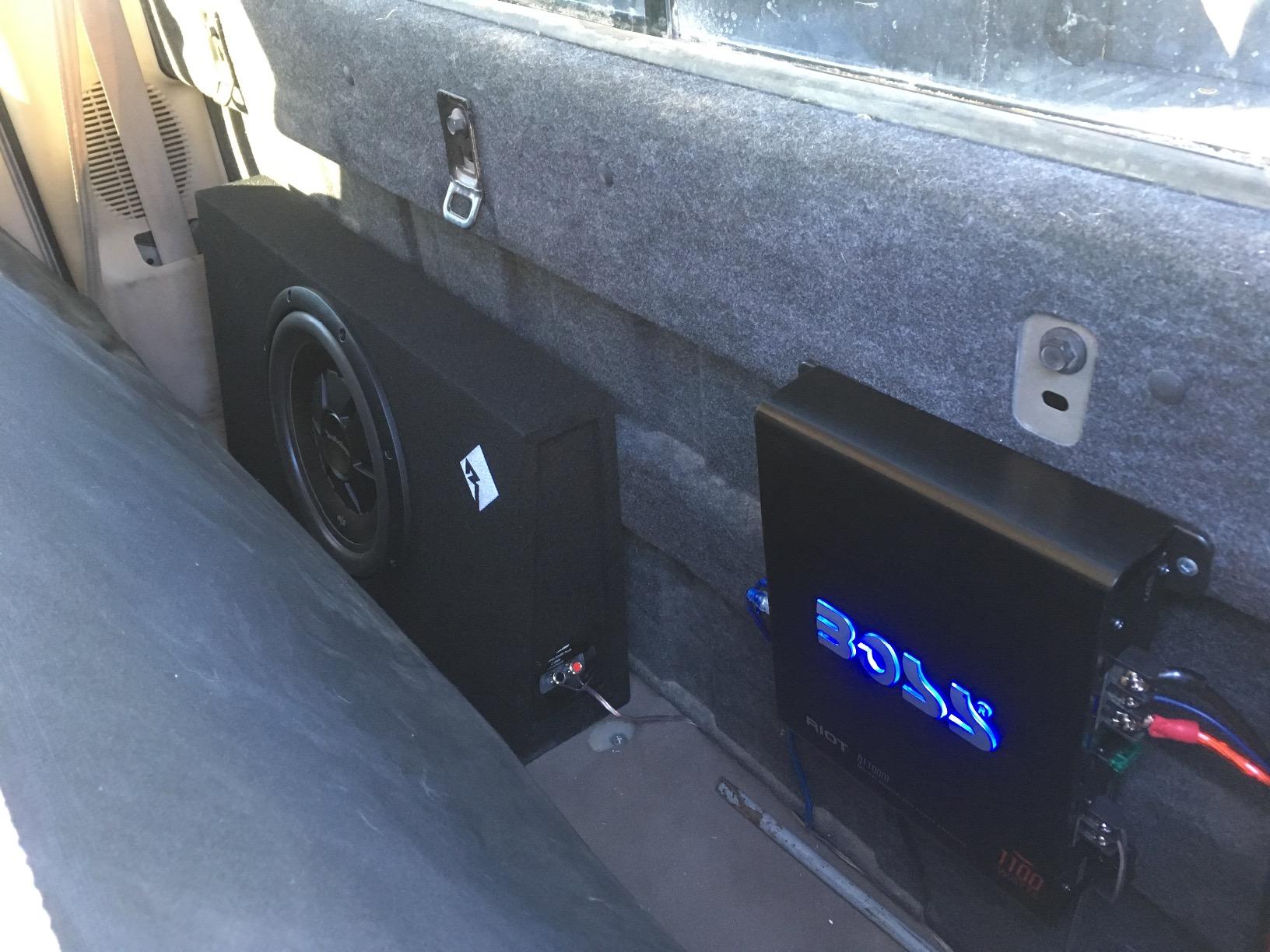 Rockford Fosgate Prime R2S-1X12 Loaded 12” Slim Subwoofer in Enclosure customer photo 1