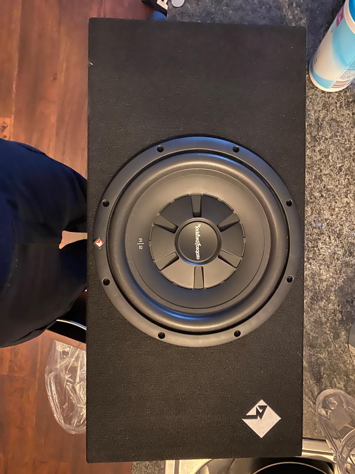 Rockford Fosgate Prime R2S-1X12 Loaded 12” Slim Subwoofer in Enclosure customer photo 2
