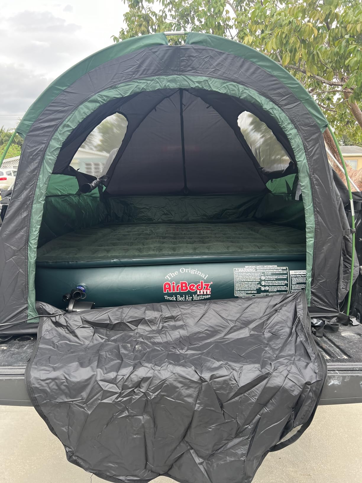 Pittman Outdoors AirBedz Lite Truck Mattress, Green, Full Size 6 to 6.5 Ft customer photo 2