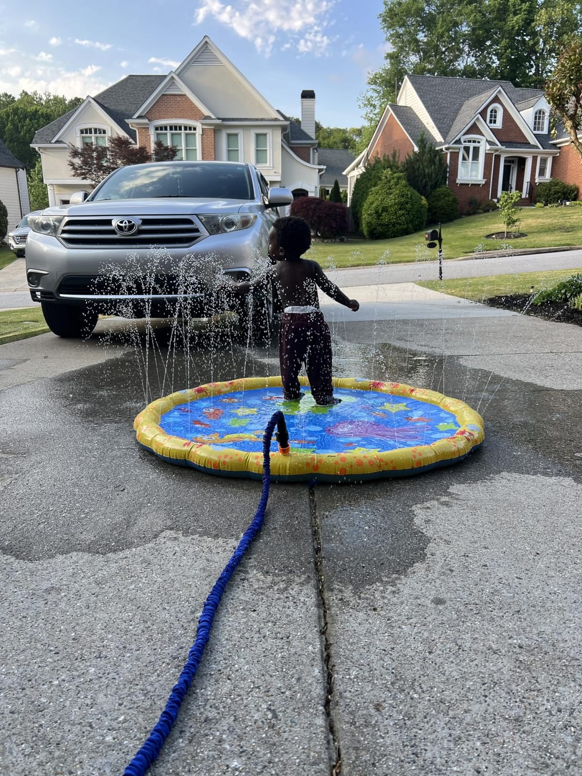BANZAI 54In-Diameter Sprinkle & Splash Play Mat customer photo 1