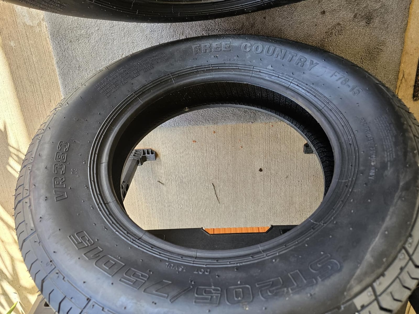 WANDA Set 2 Free Country Trailer Tires ST 205/75D15 Deep Tread- 11021 customer photo 2