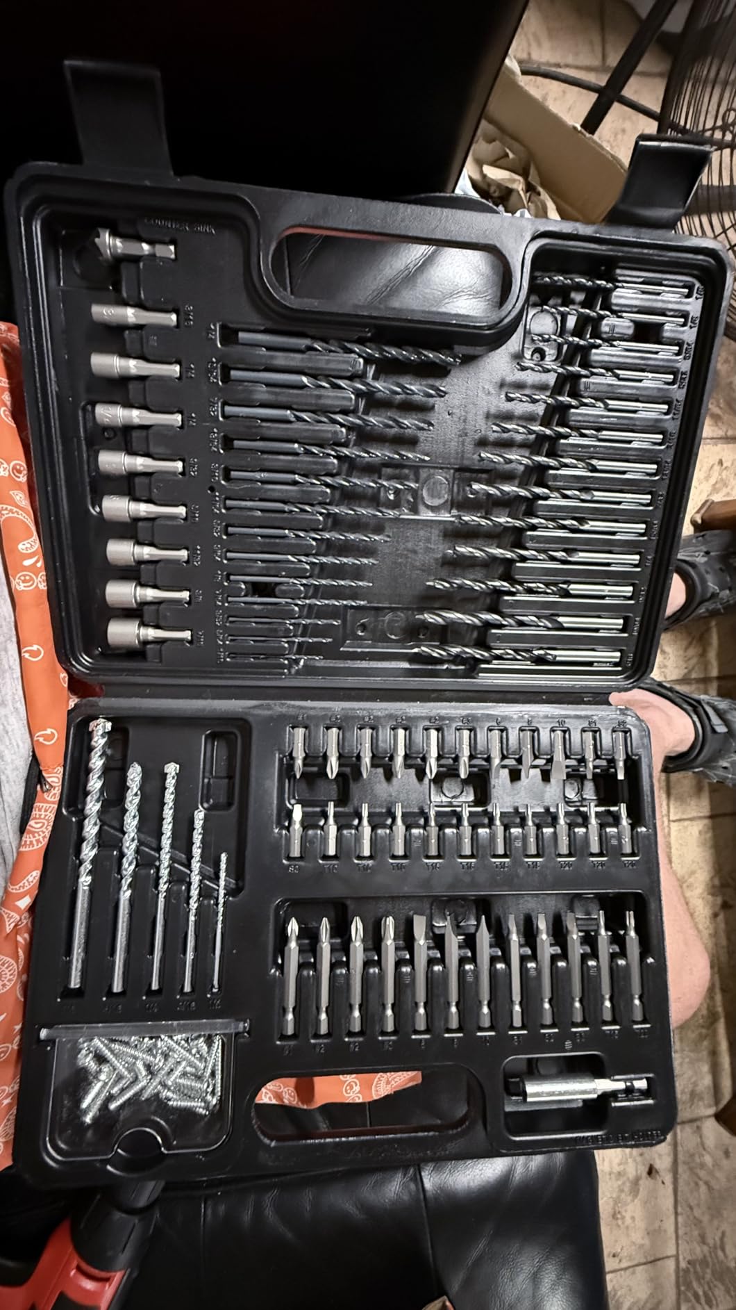 BLACK+DECKER Drill Bit Set/Screwdriver Bit Set Combo, 109-Piece (BDA91109) customer photo 1