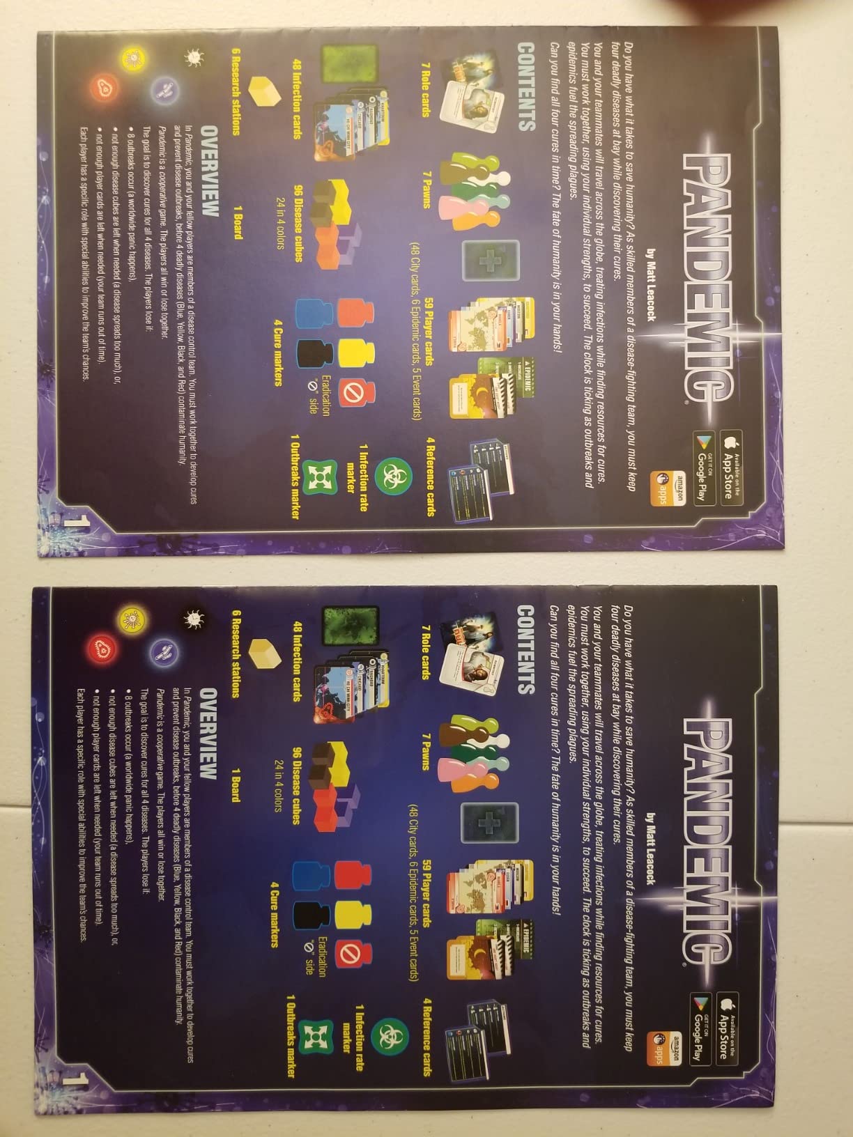 Pandemic Cooperative Strategy Board Game, 2-4 Players, 45-60 Min customer photo 2