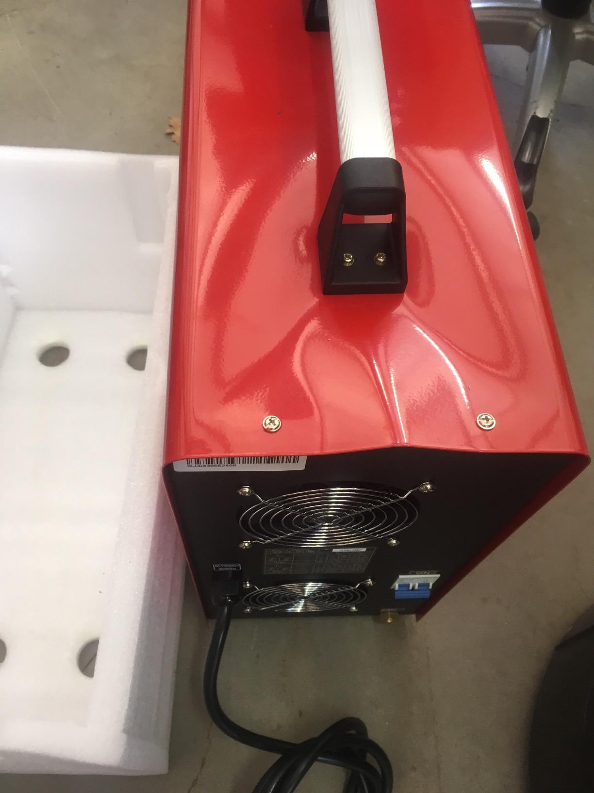 LOTOS TIG200ACDC 200A AC/DC Aluminum Tig Welder with DC Stick/Arc Welder, Square Wave Inverter with Foot Pedal and Argon Regulator 110/220V Dual Voltage Brown customer photo 1