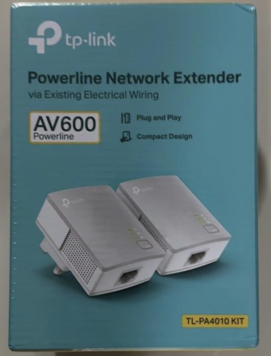TP-Link AV600 Powerline Ethernet Adapter Kit with 100 Mbps Port customer photo 2